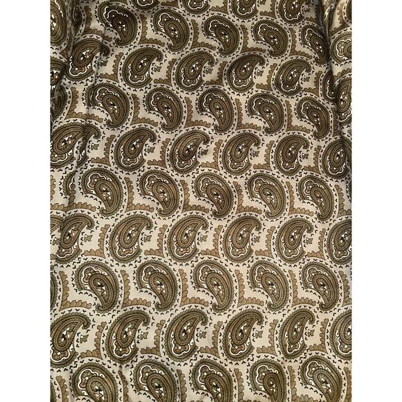 London Fog Trench Coat Black Removable Paisley Liner Double Breasted Sz 10‎ - Picture 12 of 15